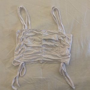 PrettyLittleThing white top | never worn